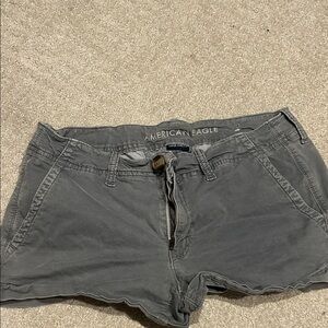 American Eagle Outfitters Women's Charcoal Jean Shorts
